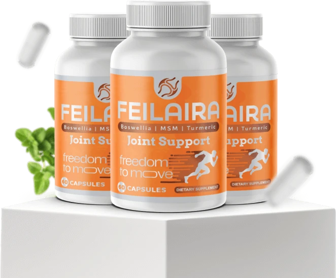 Three bottles of Feilaira joint support